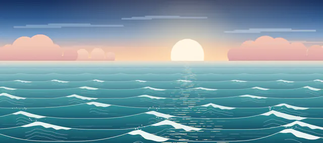 Ocean swell sample artwork