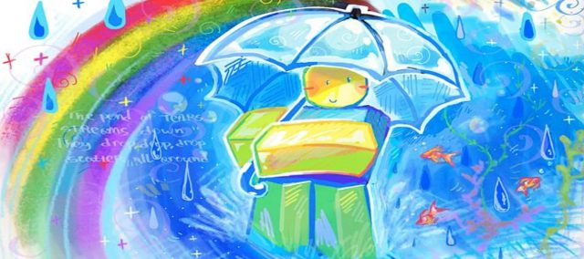 Roblox — Rainbow Rain