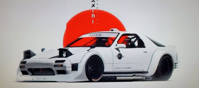 Rising Sun — White JDM